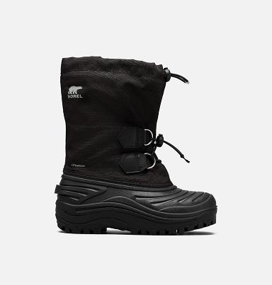 Sorel Super Trooper Boots - Kids Boys Boots Black,Grey AU302458 Australia